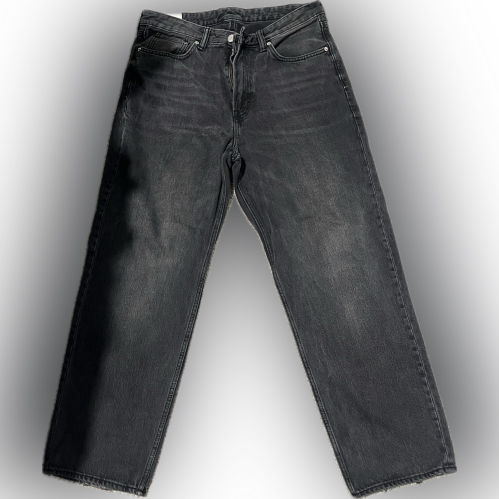 H&M Charcoal Loose Fit Jeans